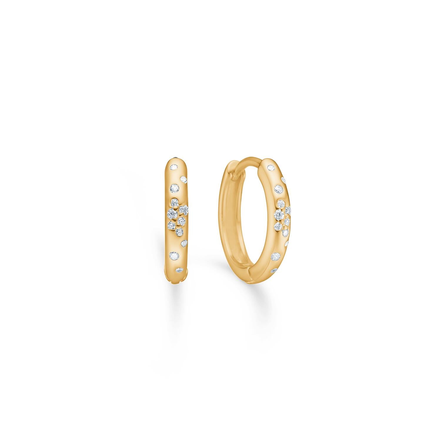 Lumin Sparkle creol - forgyldt